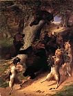 William Holbrook Beard The March of Selenus painting